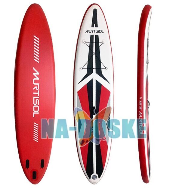 Надувная доска для sup бординга Murtisol Red 11''